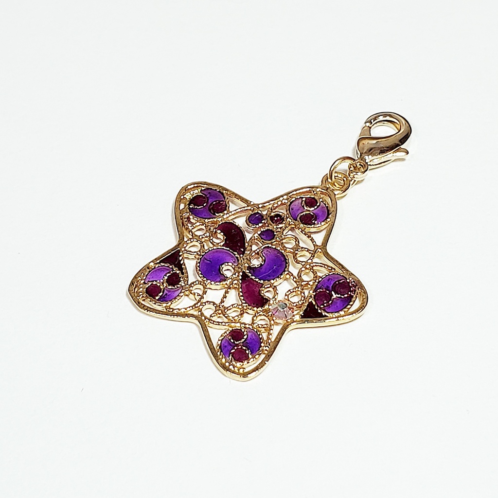 「美少女戦士セーラームーン」ステンドグラス風アクセサリー:セーラーサターンVer