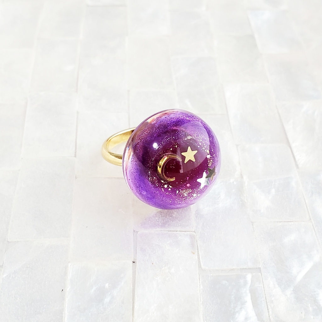 「美少女戦士セーラームーン」スタードームリング:セーラーサターンVer(指輪・チャーム・ペンダント)