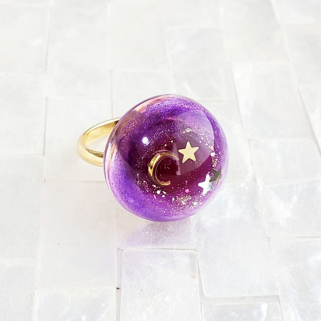 「美少女戦士セーラームーン」スタードームリング:セーラーサターンVer(指輪・チャーム・ペンダント)