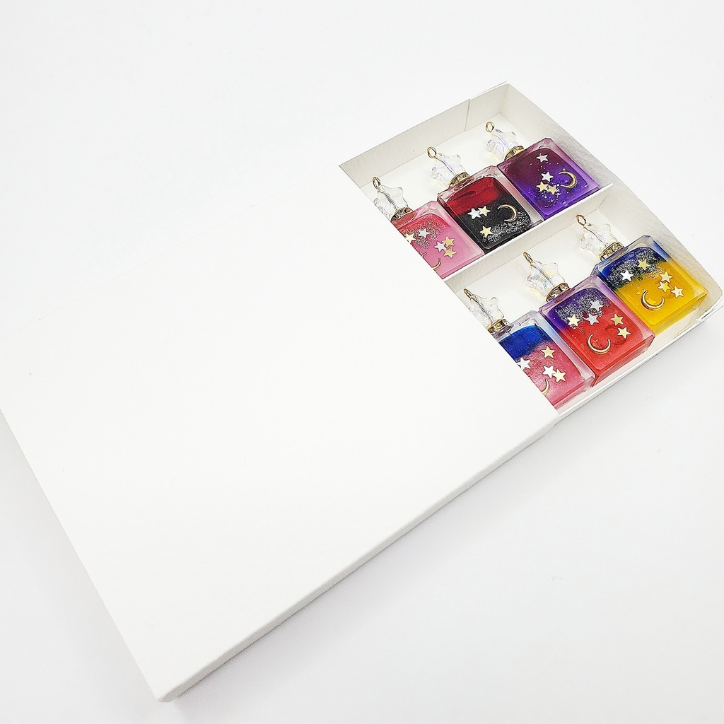 「美少女戦士セーラームーン」星の詰まったパフュームボトル:コンプリートセット