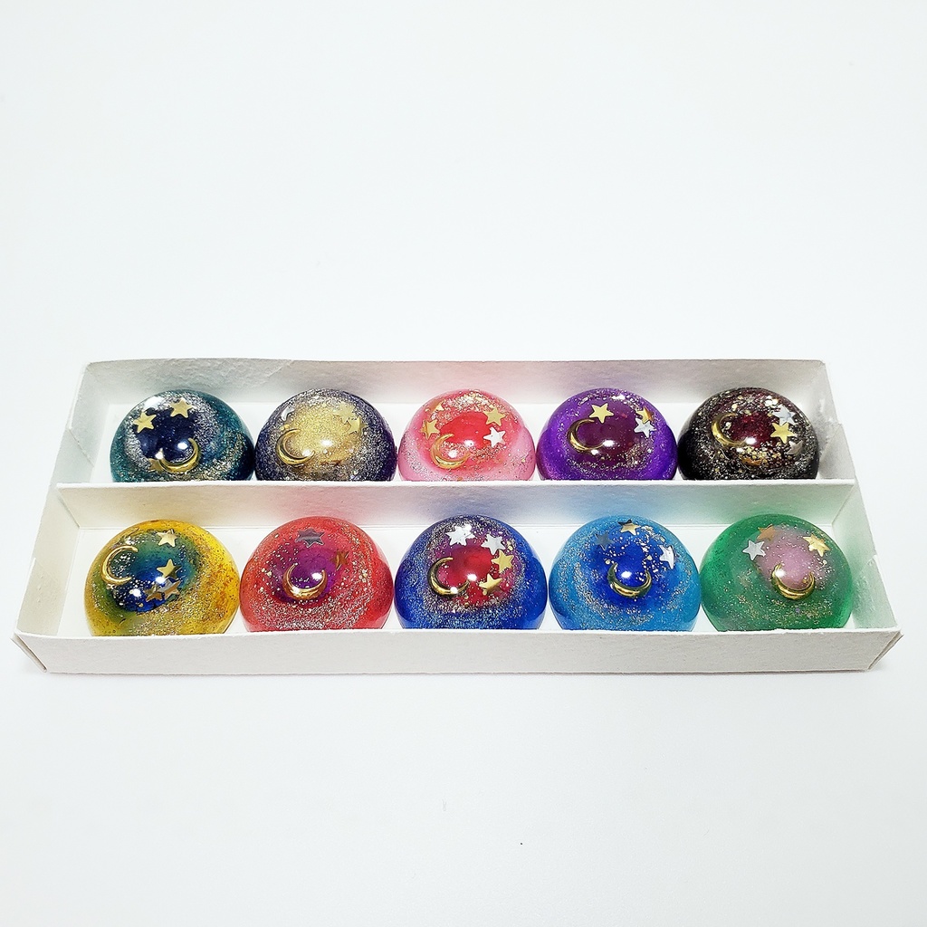 「美少女戦士セーラームーン」スタードーム:コンプリートセット(チャーム、ペンダント)