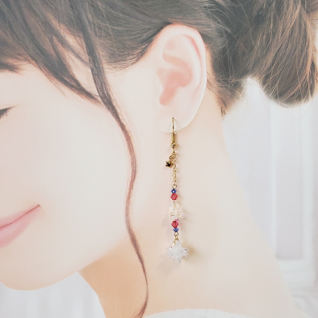 「美少女戦士セーラームーン」サンキャッチャー耳飾り:セーラームーンVer