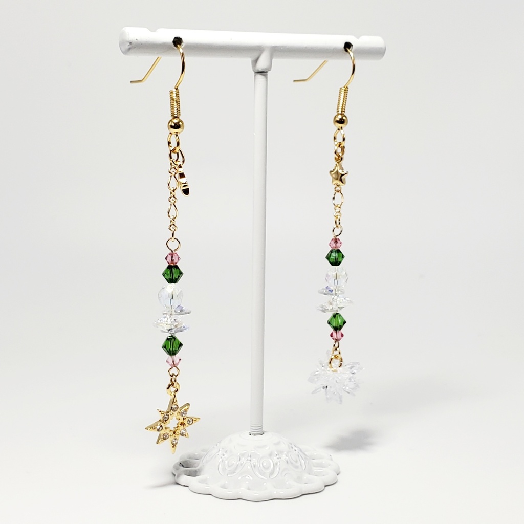 「美少女戦士セーラームーン」サンキャッチャー耳飾り:セーラージュピターVer