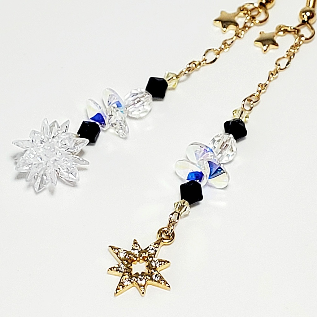 「美少女戦士セーラームーン」サンキャッチャー耳飾り:セーラーウラヌスVer