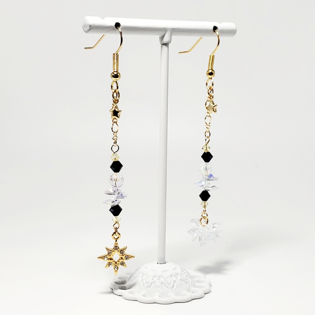 「美少女戦士セーラームーン」サンキャッチャー耳飾り:セーラーウラヌスVer