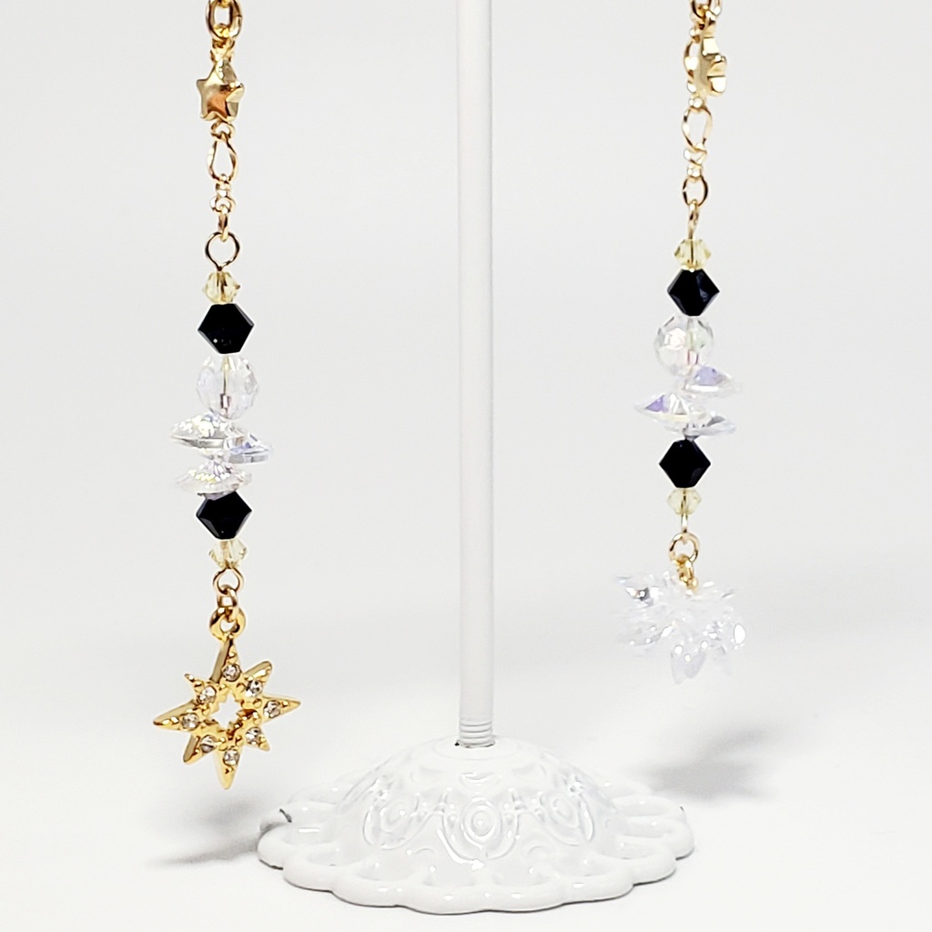 「美少女戦士セーラームーン」サンキャッチャー耳飾り:セーラーウラヌスVer