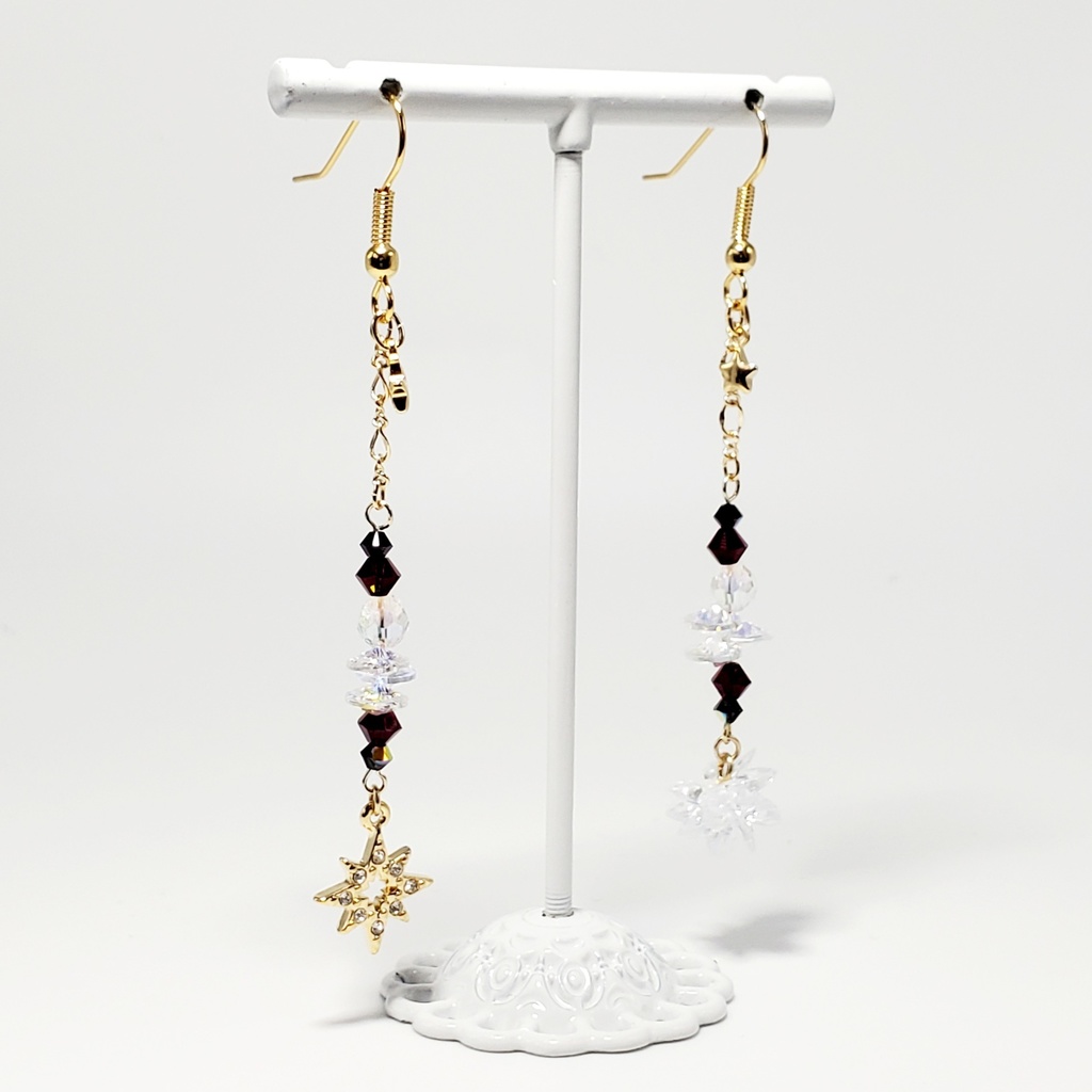 「美少女戦士セーラームーン」サンキャッチャー耳飾り:セーラープルートVer