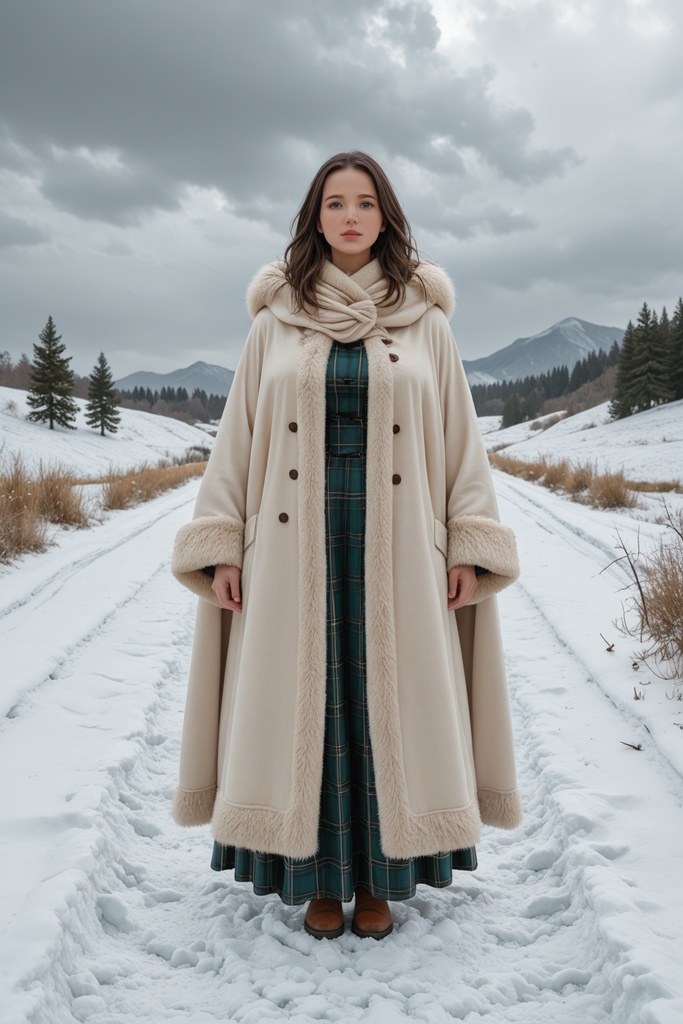 スコットランドの民族衣装 × 季節 × 風景(SDXL版)イメージプロンプト集(40本)