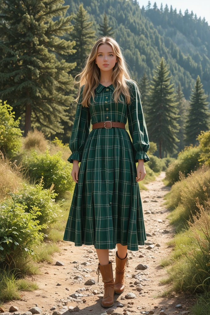 スコットランドの民族衣装 × 季節 × 風景(SDXL版)イメージプロンプト集(40本)