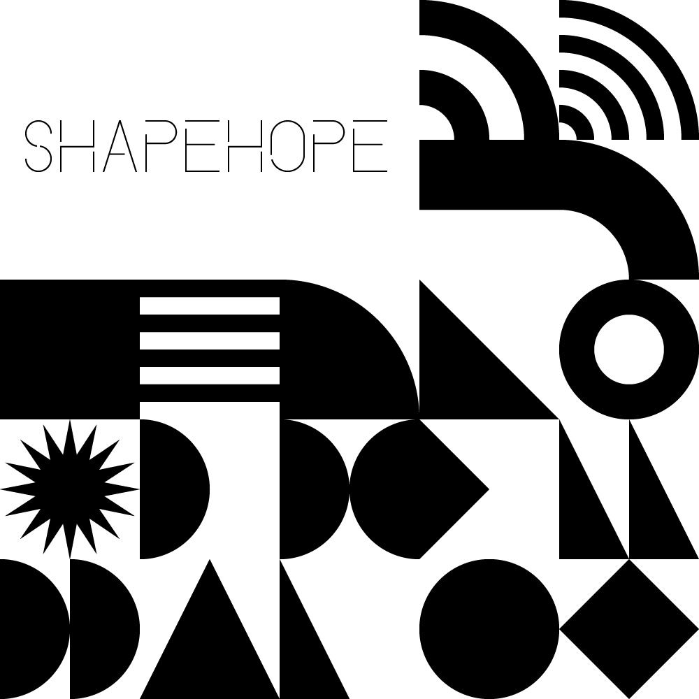 オリジナル図形フォント「ShapeHope」