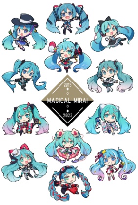 初音ミク-ポストカード3枚セット