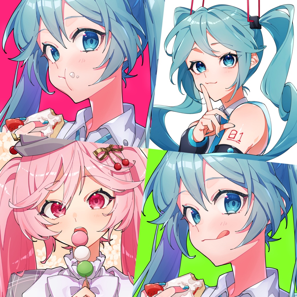 【初音ミク】グッズ5点セット【オトク!!】