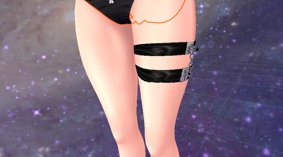 TubeRoseちゃん専用レッグチョーカー【VRchat向け】