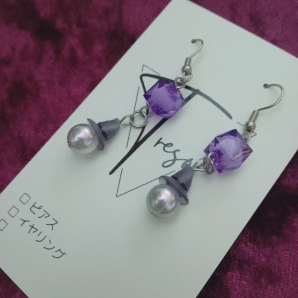 夜風ユイ イメージピアス、イヤリング