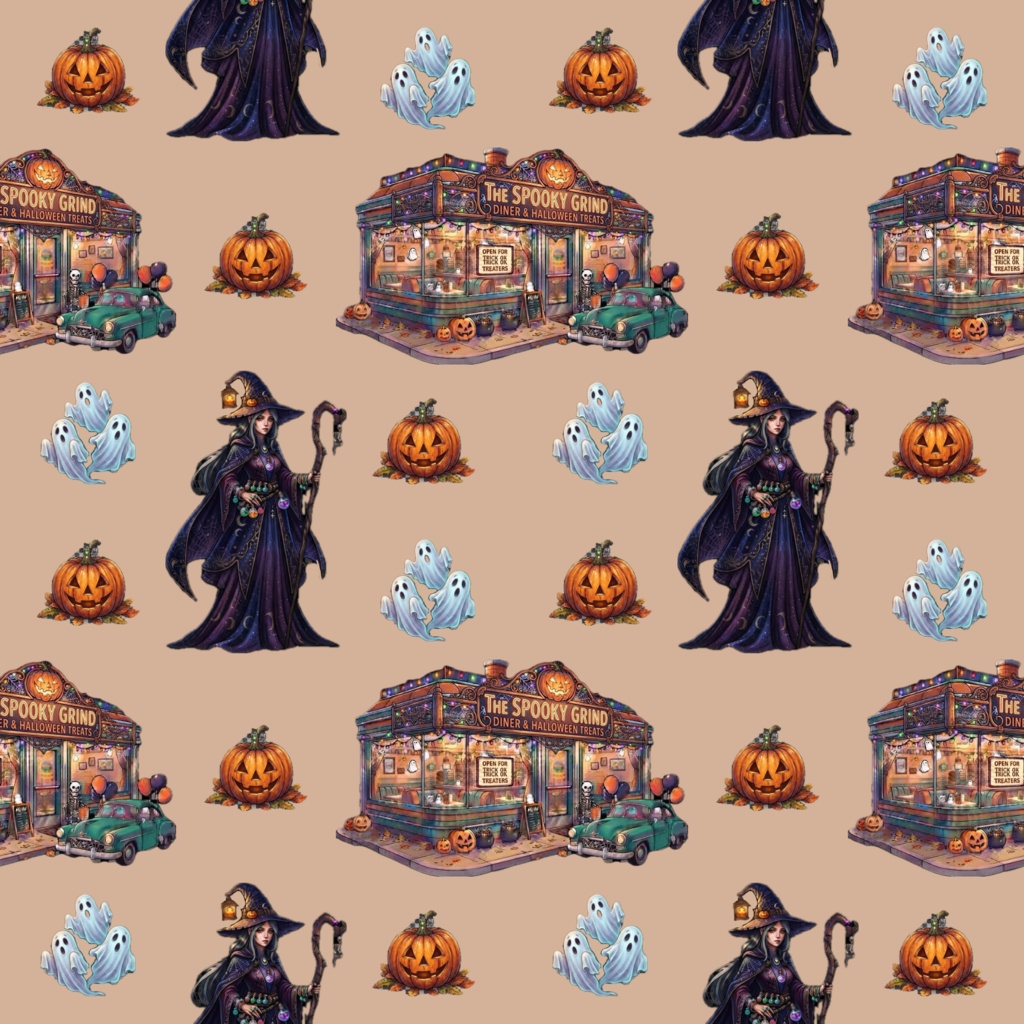 ハロウィンのデンタルペーパー　5枚セット