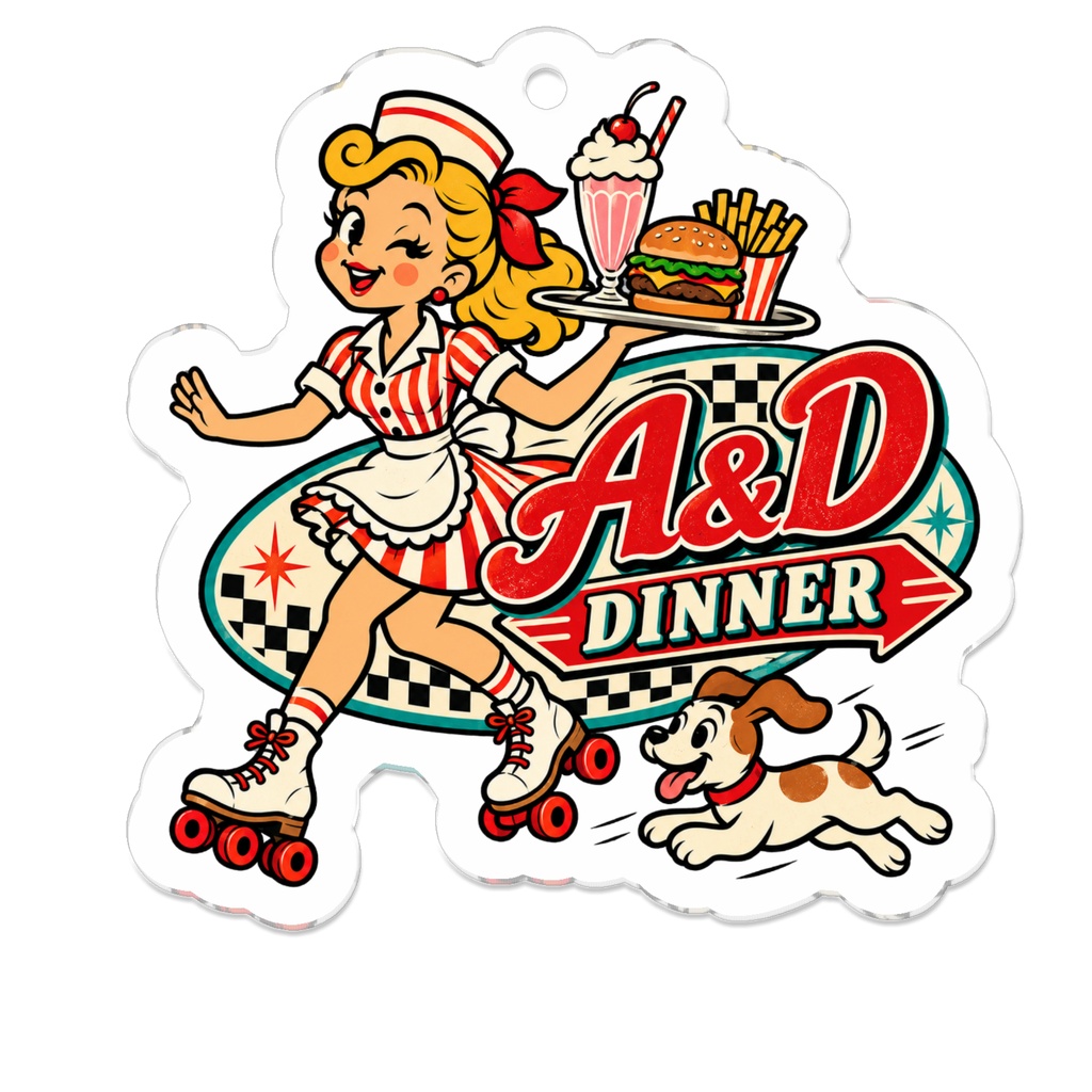 A&D DINNER アクキー