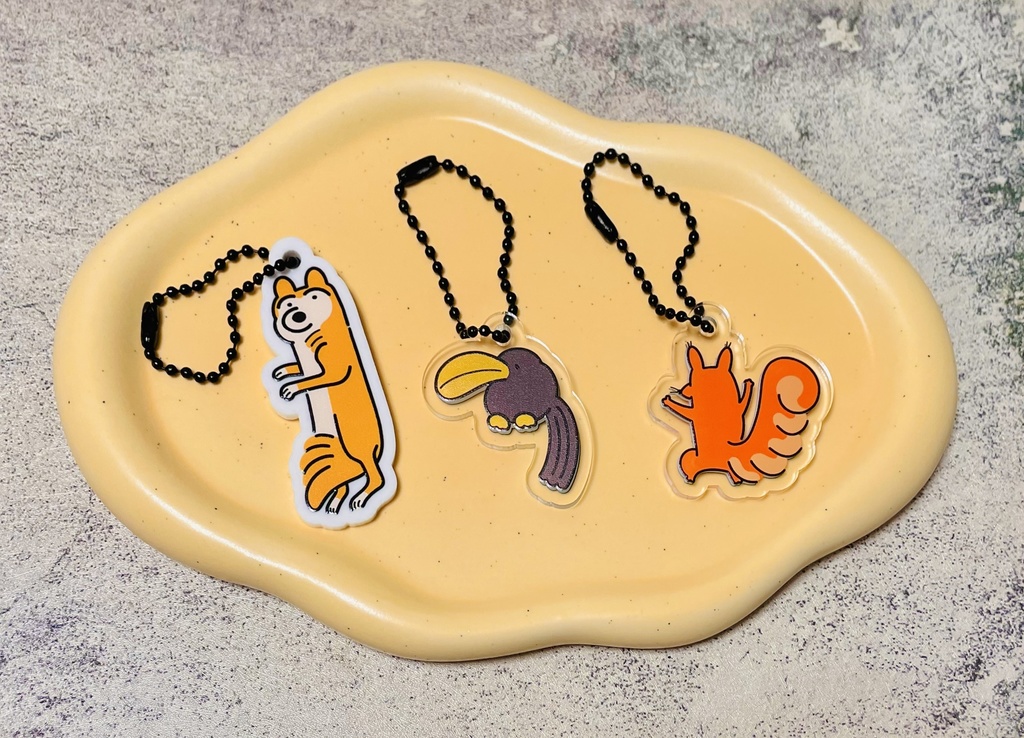 「On  the Tree」キーホルダー