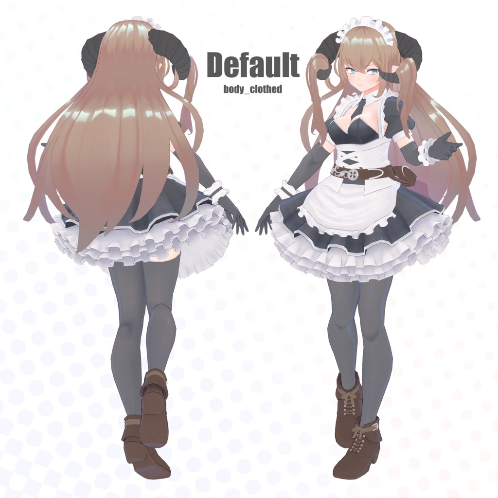 オリジナル3Dモデル「リナム」