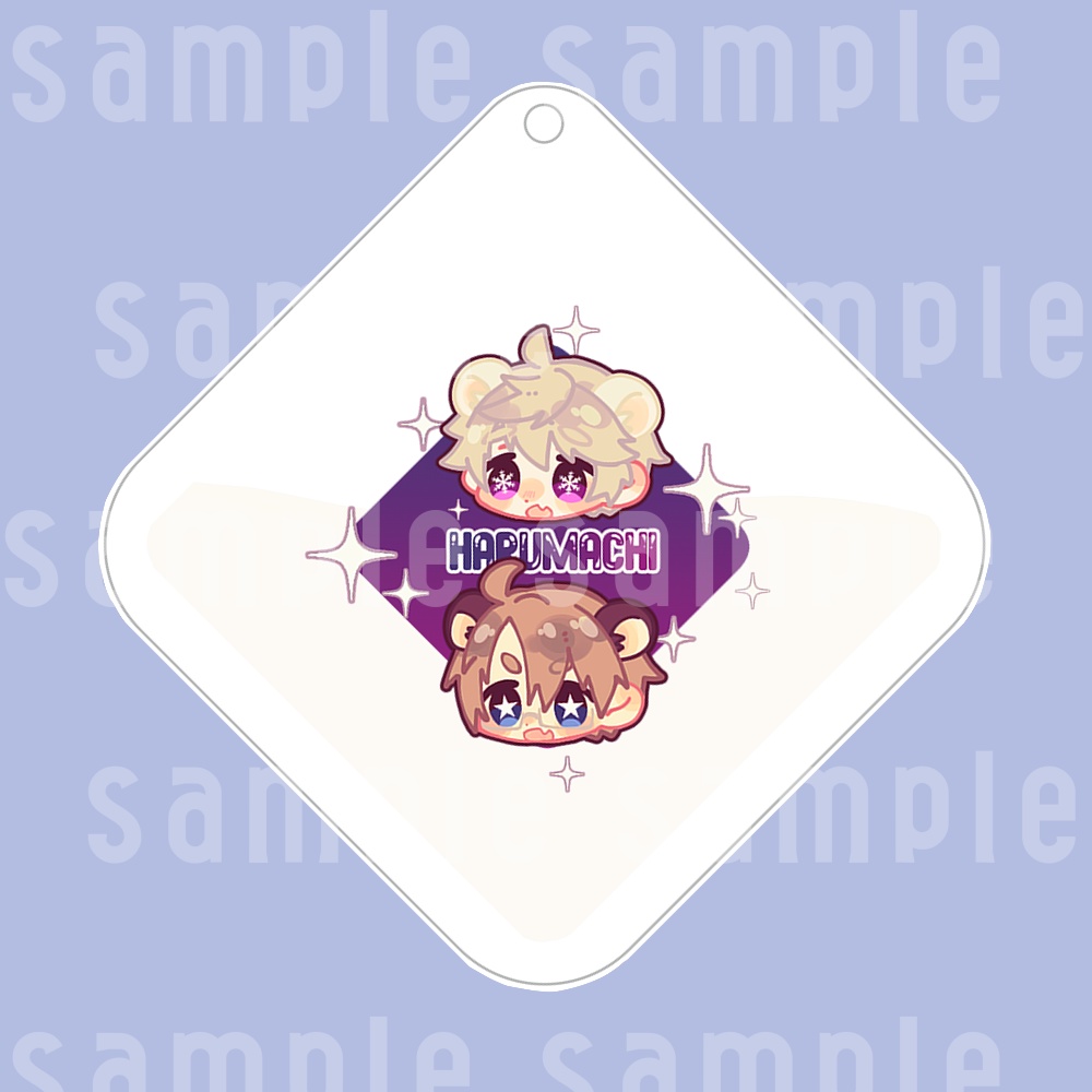 リキッドアクリルキーホルダー