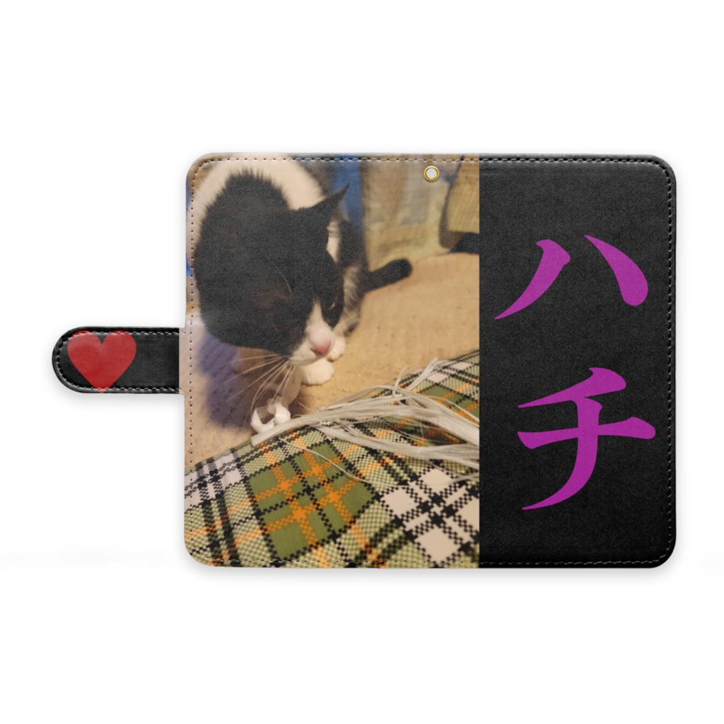 はっちゃん 手帳型スマホケース(Android)