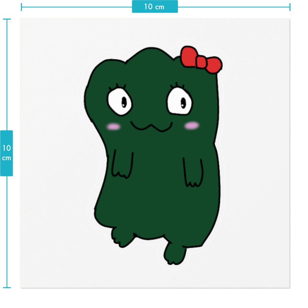 スーコンブちゃんステッカー