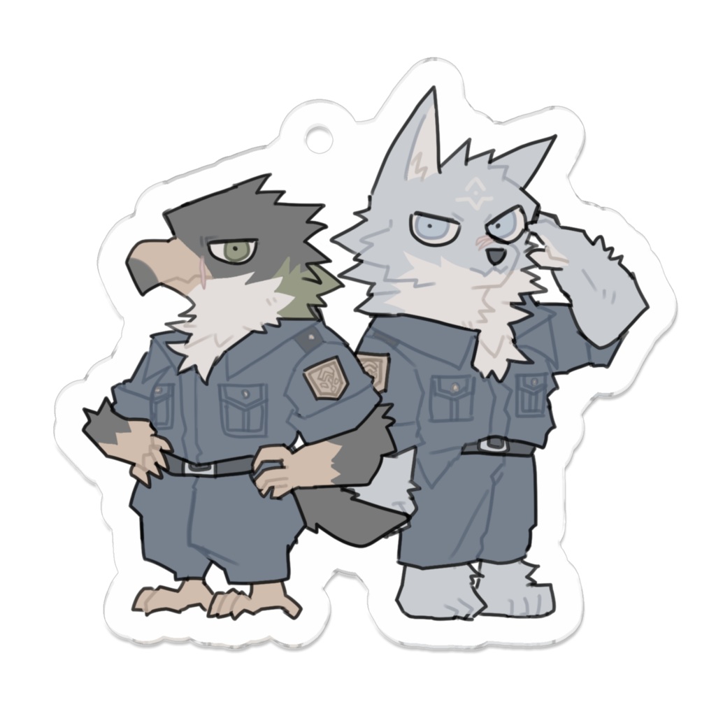 アクリルキーホルダー【ケイレブ&ガイウス】