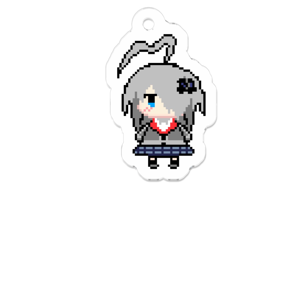 ぷちアクキー グレイ