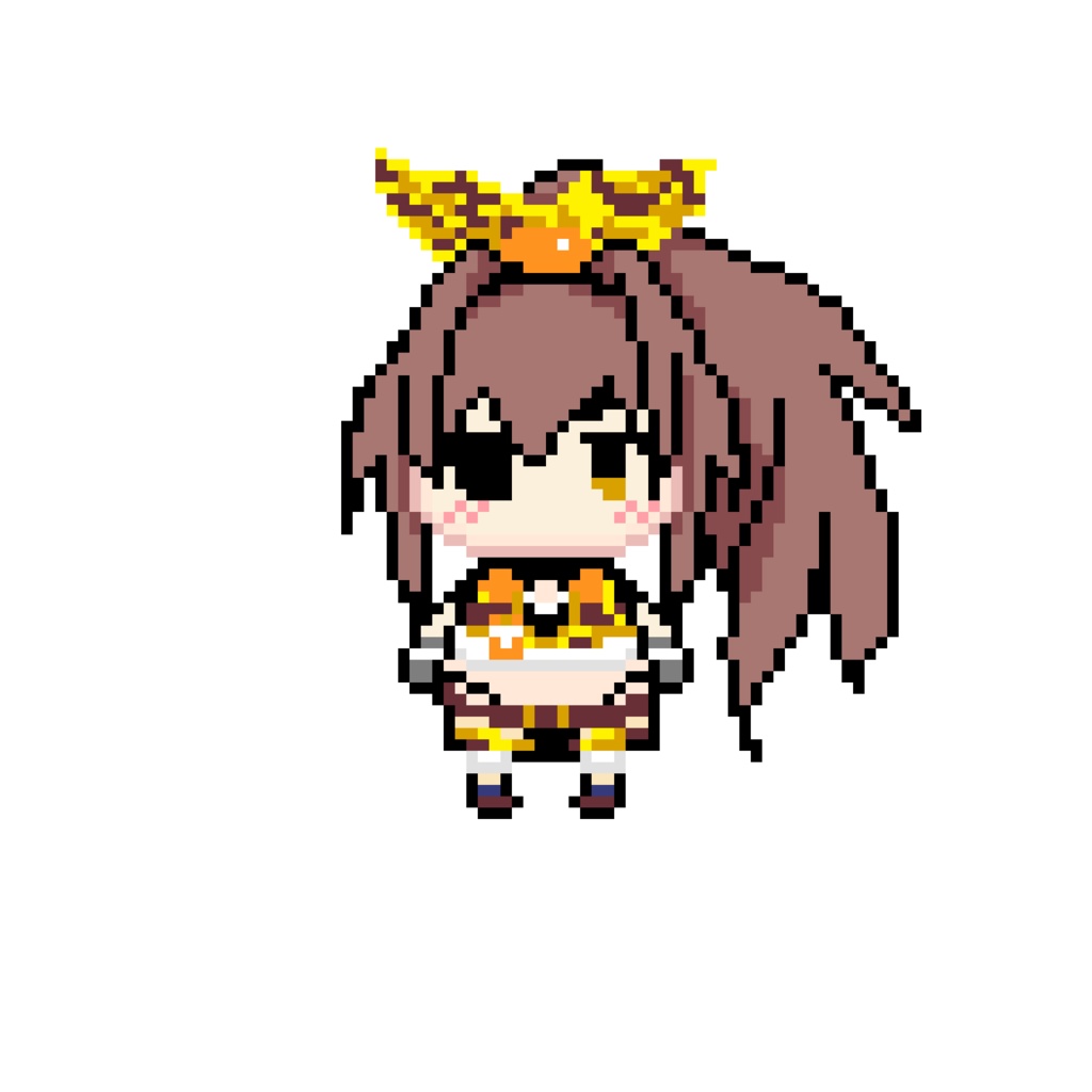 ぷちアクキー オレン