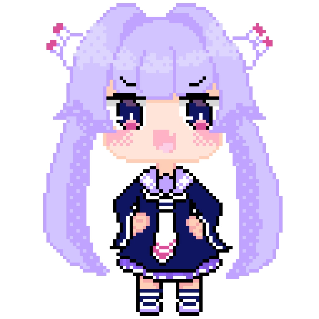 ダァク様アクキー(アホ毛なし)