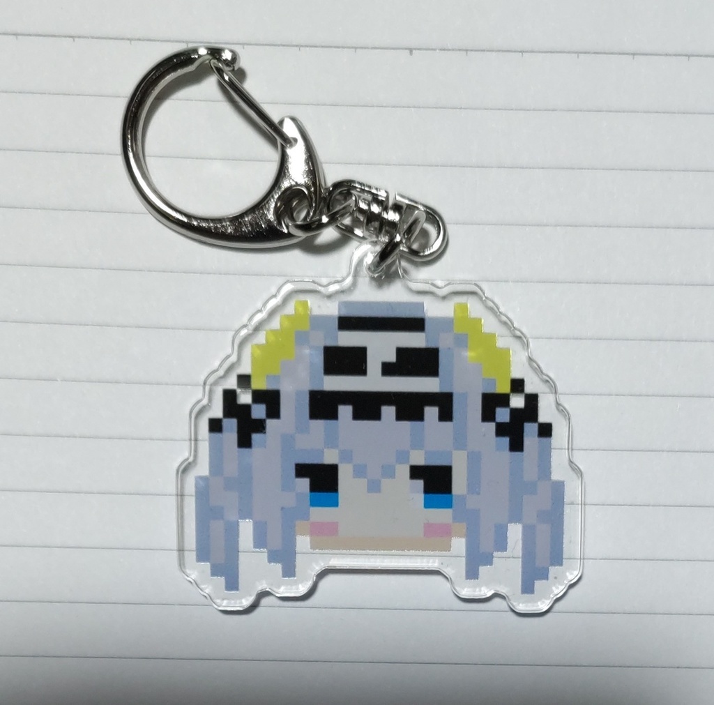 ミツバのお顔アクキー