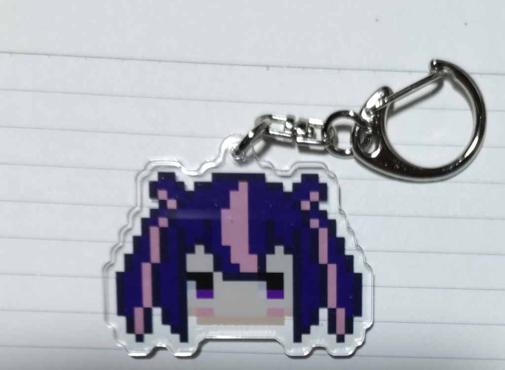 ムサシのお顔アクキー