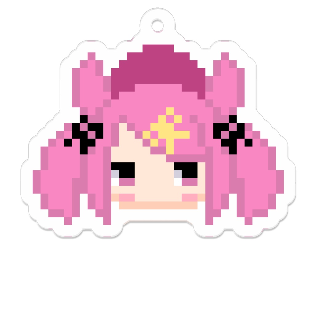 テンシのお顔アクキー