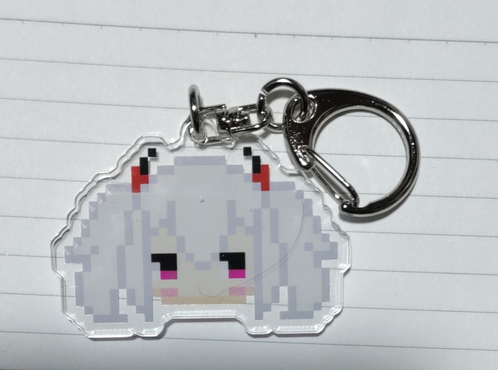 グリアロのお顔アクキー