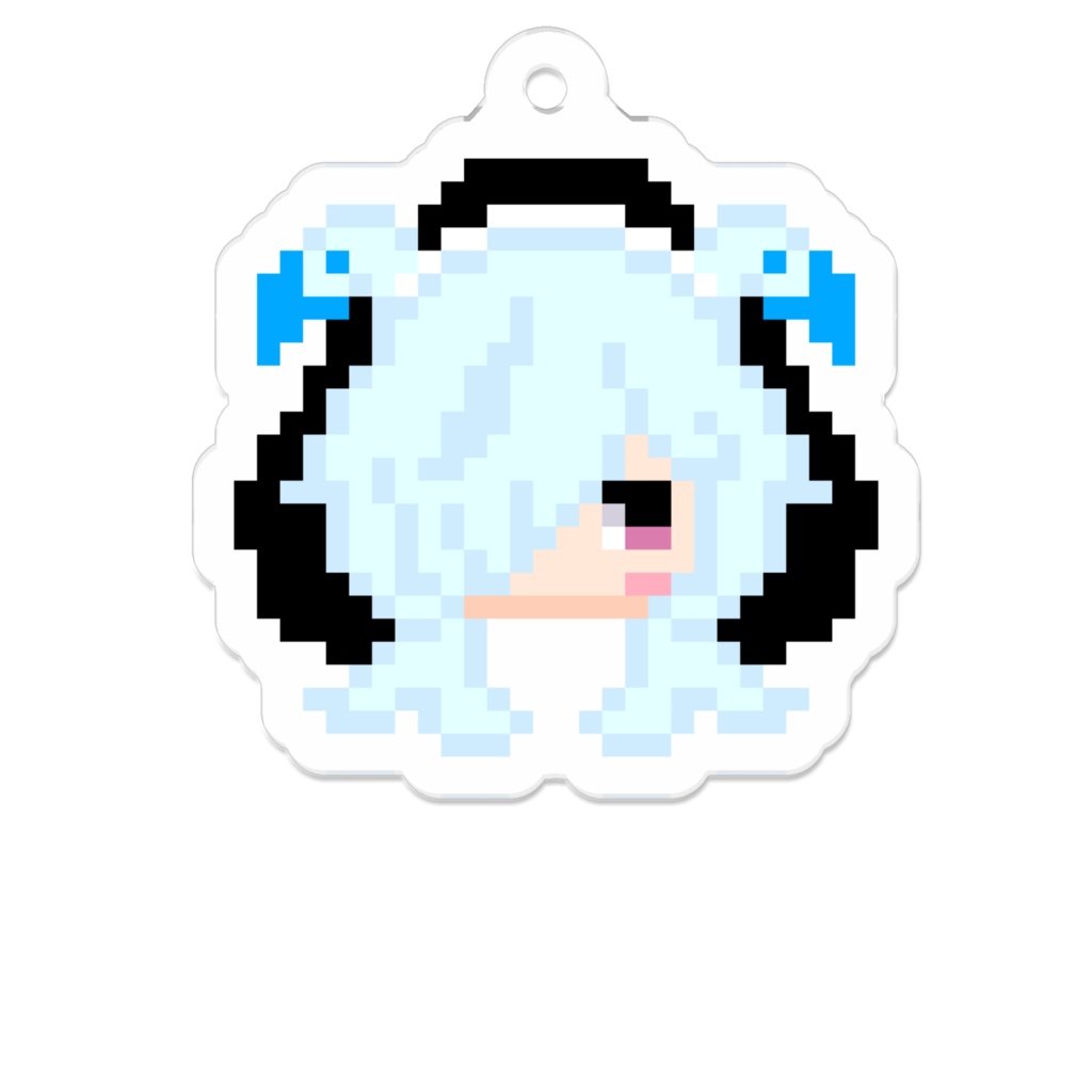 ダブリエルのお顔アクキー(サイズ調整版)