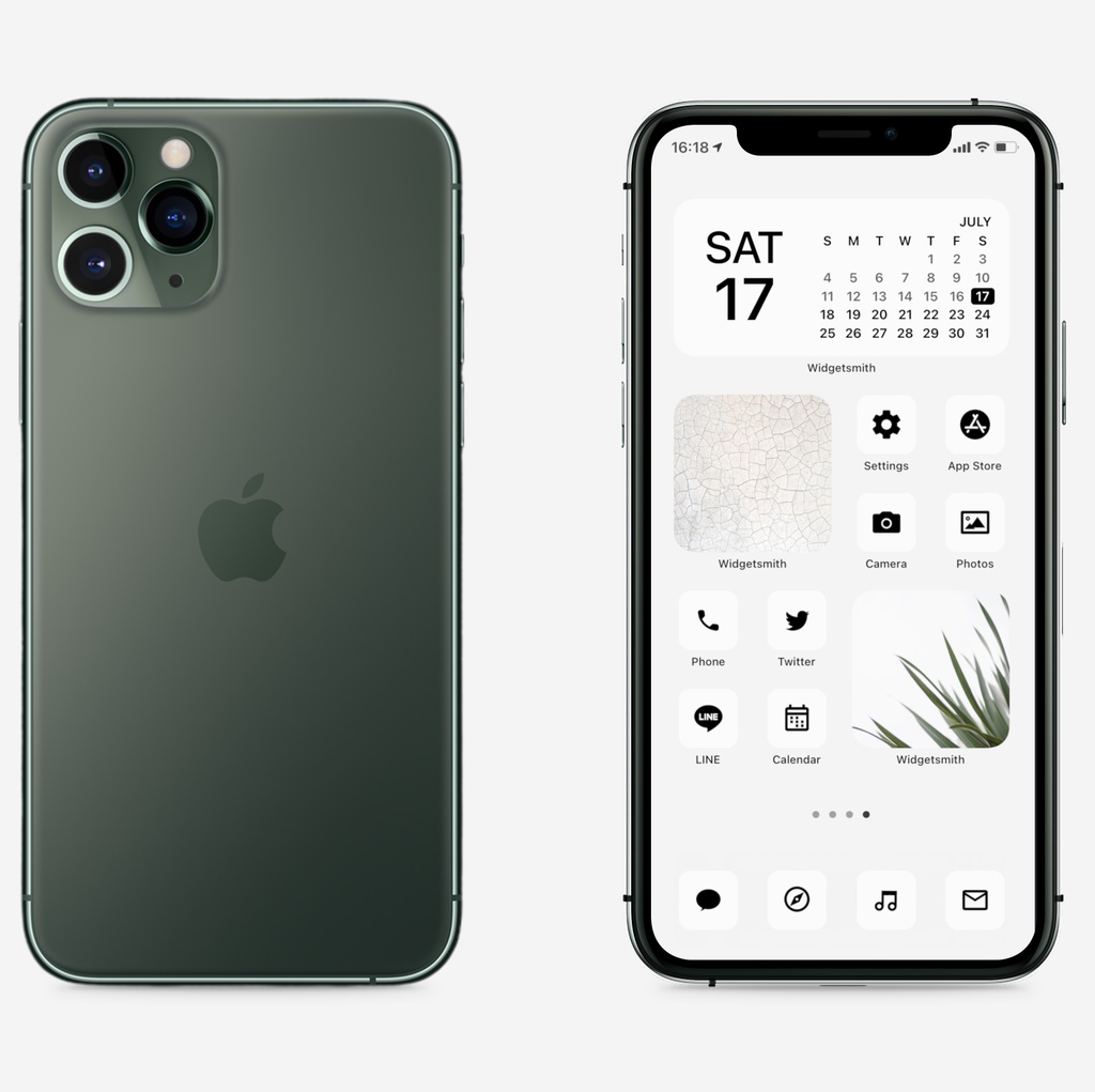 iPhone Icon - Contrast White【24年6月更新】