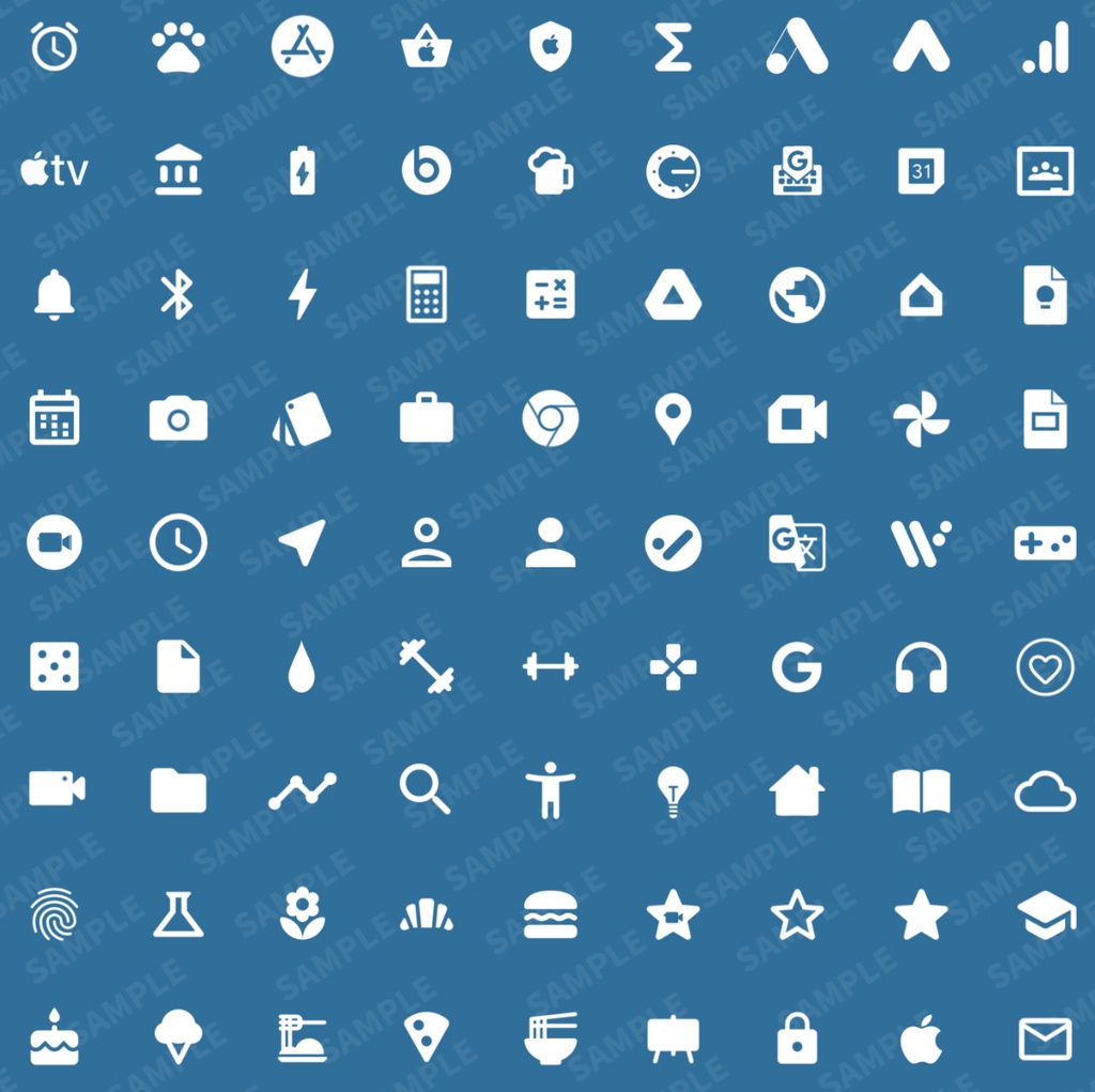 iPhone Icon - Orion Blue【24年6月更新】