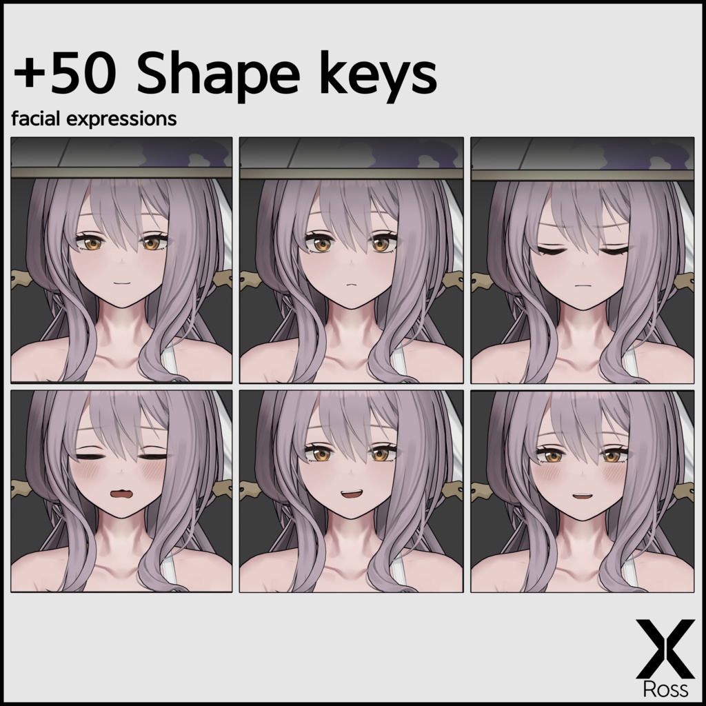 【FREE】Scarlet 3D Model : for Blender