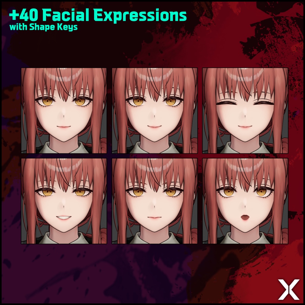 【FREE】Makima 3D Model | マキマ 3Dモデル