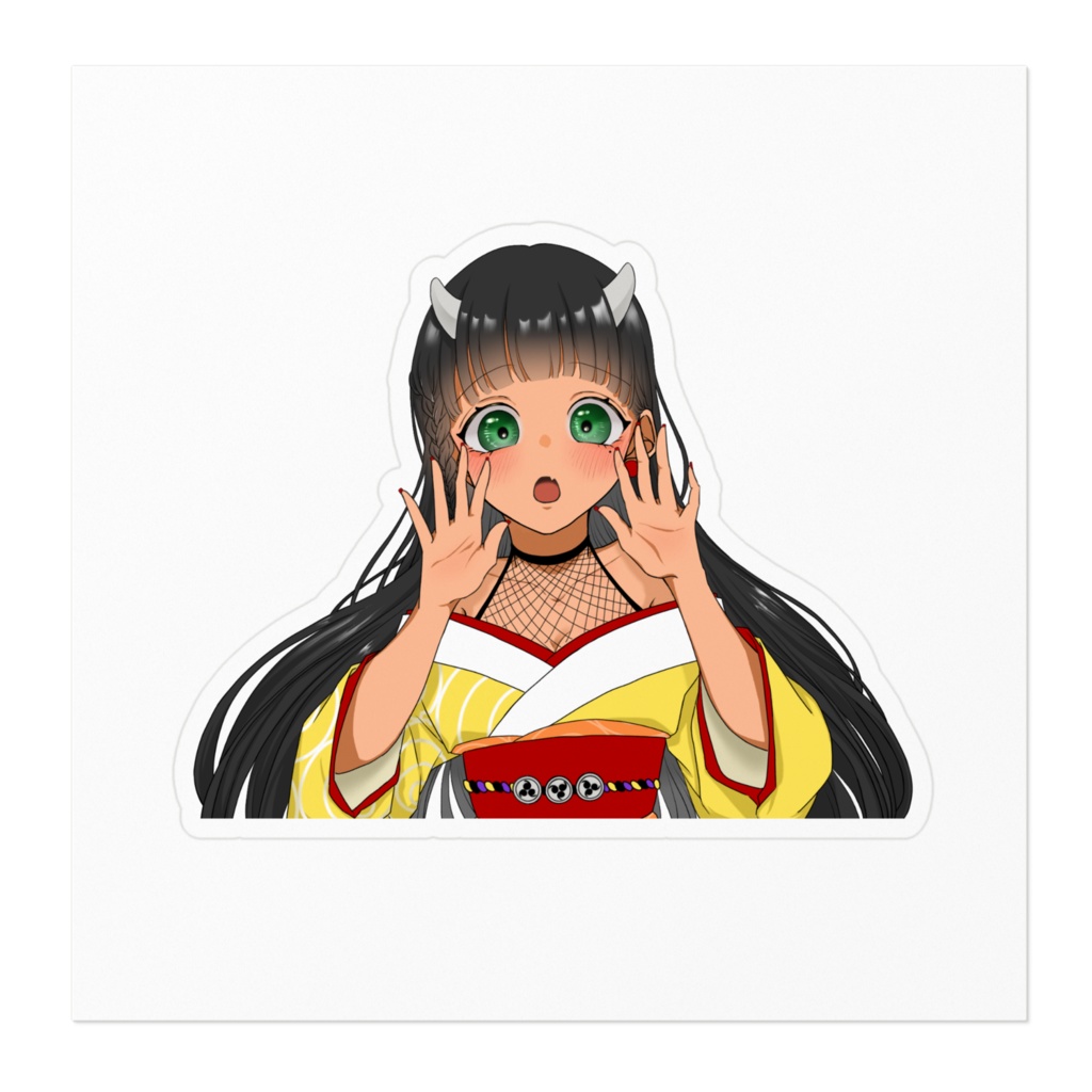 呼び込みなるちゃんステッカー