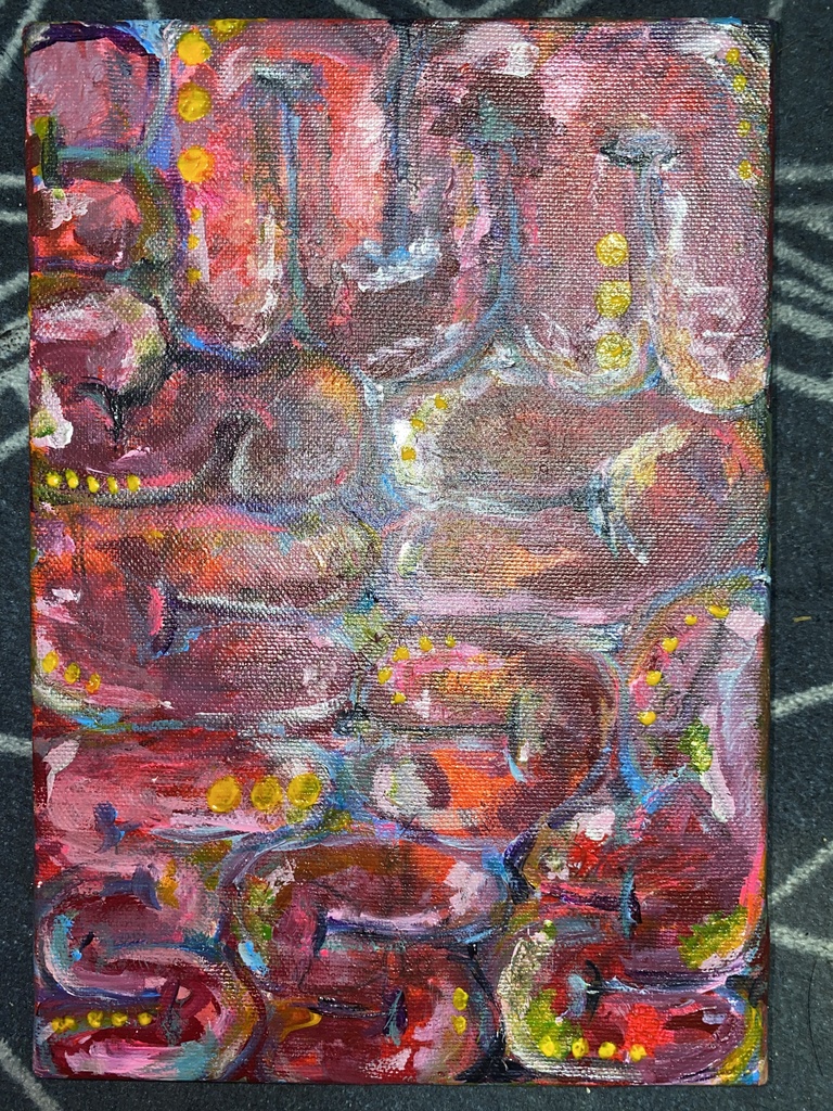 【アクリル絵画】躁鬱