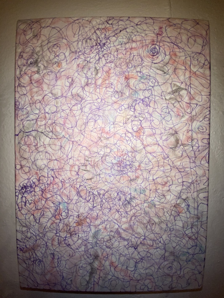 【アクリル絵画】会話の続き