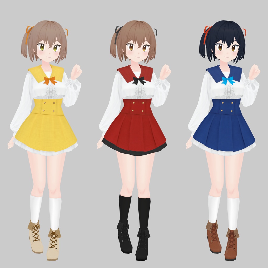 オリジナル3Dモデル「ちいあ」