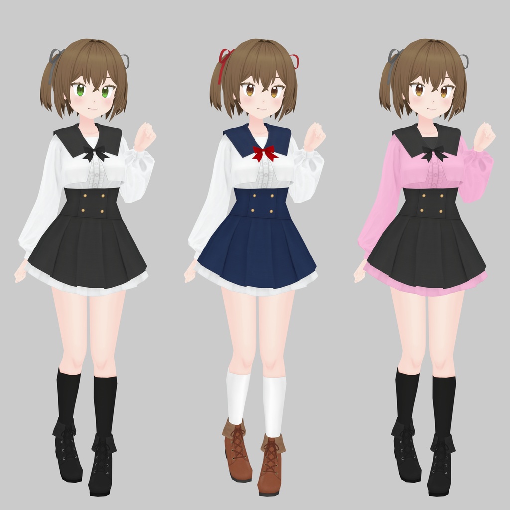 オリジナル3Dモデル「ちいあ」