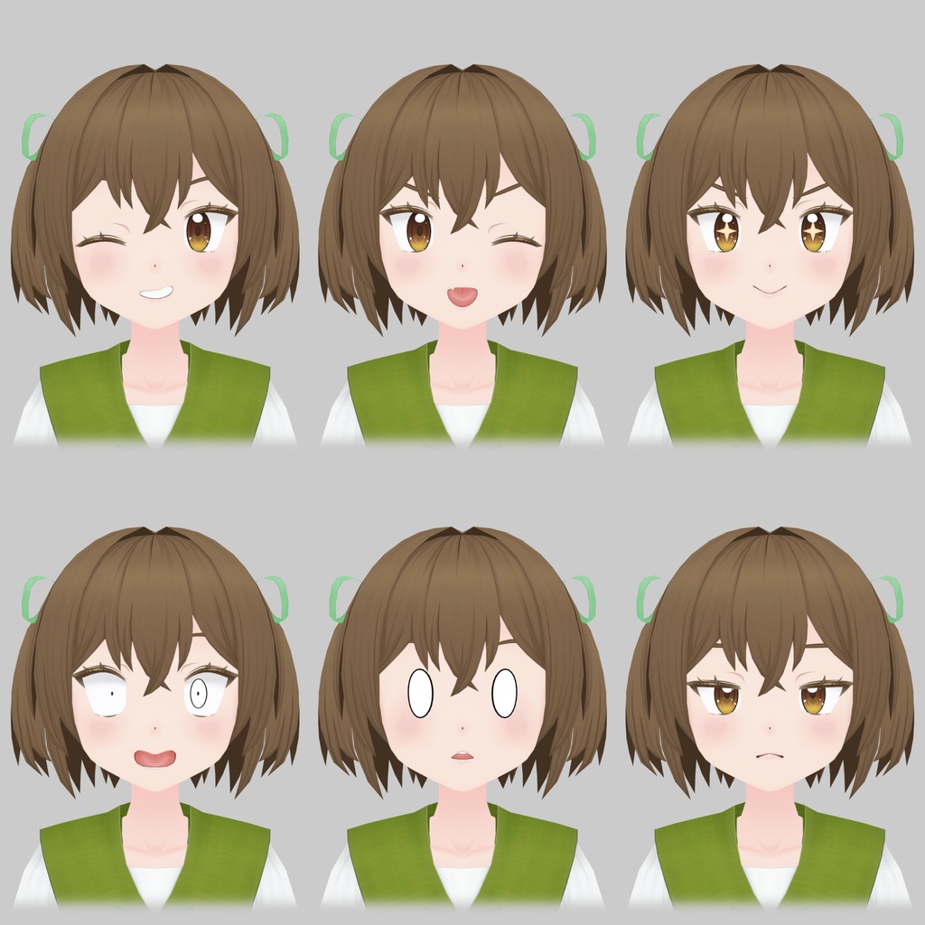 オリジナル3Dモデル「ちいあ」