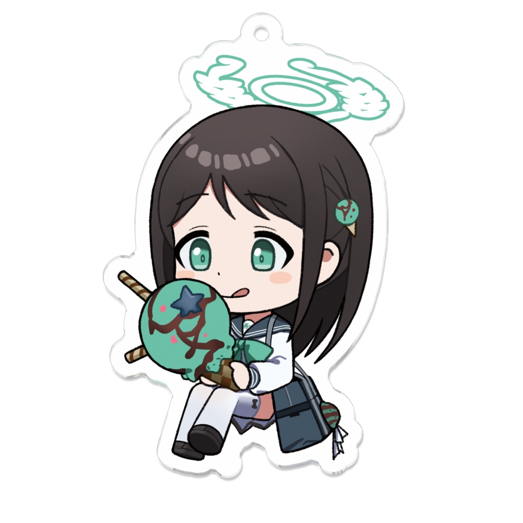 [ブルアカ]アイリアクリルキーホルダー