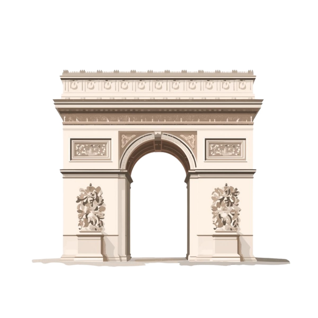 『パリジャンモーメント』クリップアート14点セット|PNG背景透過