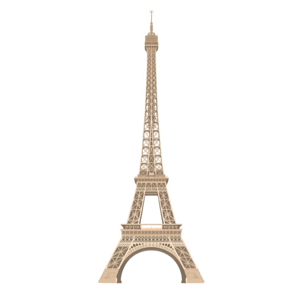 『パリジャンモーメント』クリップアート14点セット|PNG背景透過