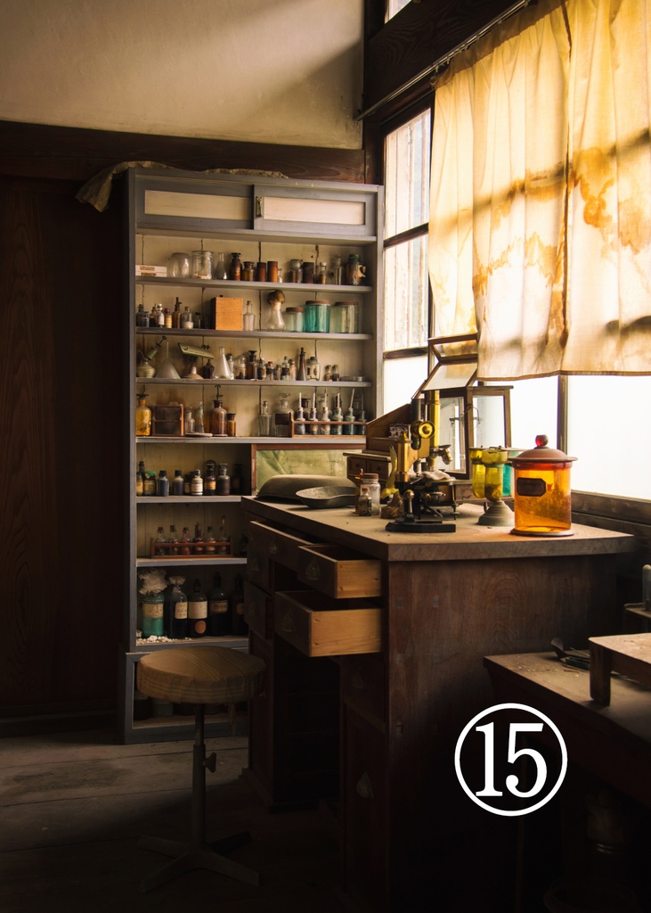 異界廃墟展 出展パネル(エアコミケ受注生産 1/15終了)