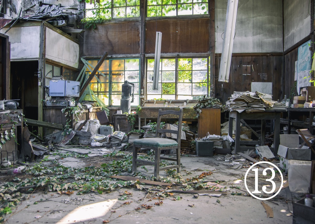 異界廃墟展 出展パネル(エアコミケ受注生産 1/15終了)