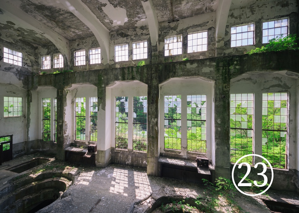 異界廃墟展 出展パネル(エアコミケ受注生産 1/15終了)